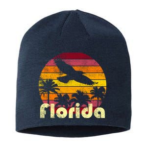 Florida Retro Sunset Sustainable Beanie