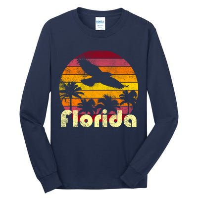 Florida Retro Sunset Tall Long Sleeve T-Shirt