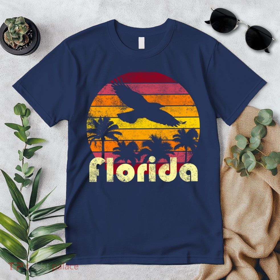 Florida Retro Sunset Premium T-Shirt