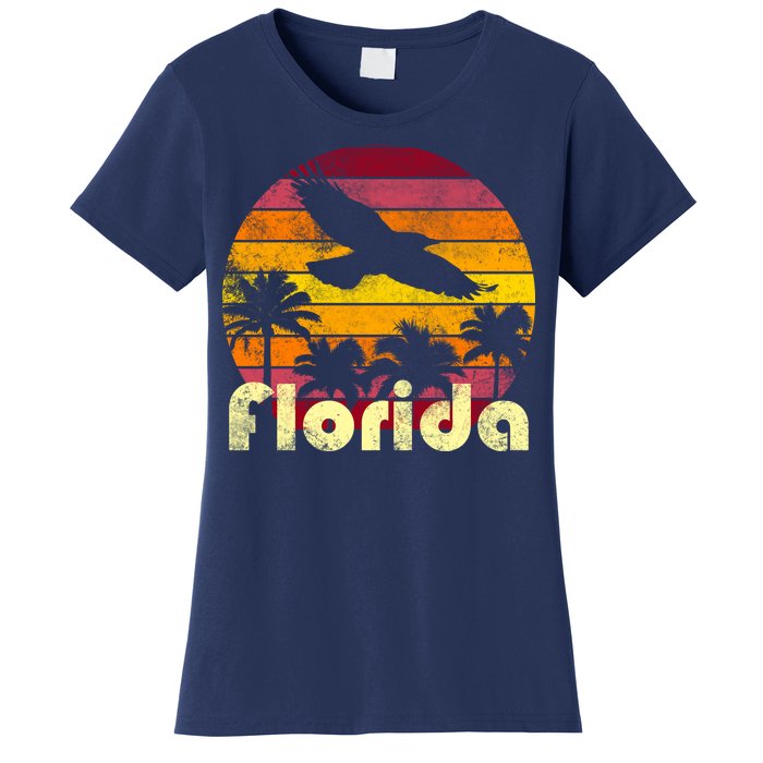 Florida Retro Sunset Women's T-Shirt