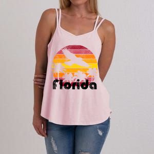 Florida Retro Sunset Women's Strappy Tank