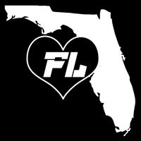 Florida State FL Heart Toddler T-Shirt