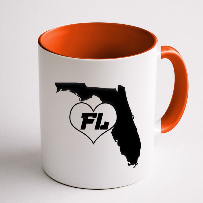 Florida State FL Heart Mug