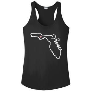 Florida State Home Heart Ladies PosiCharge Competitor Racerback Tank