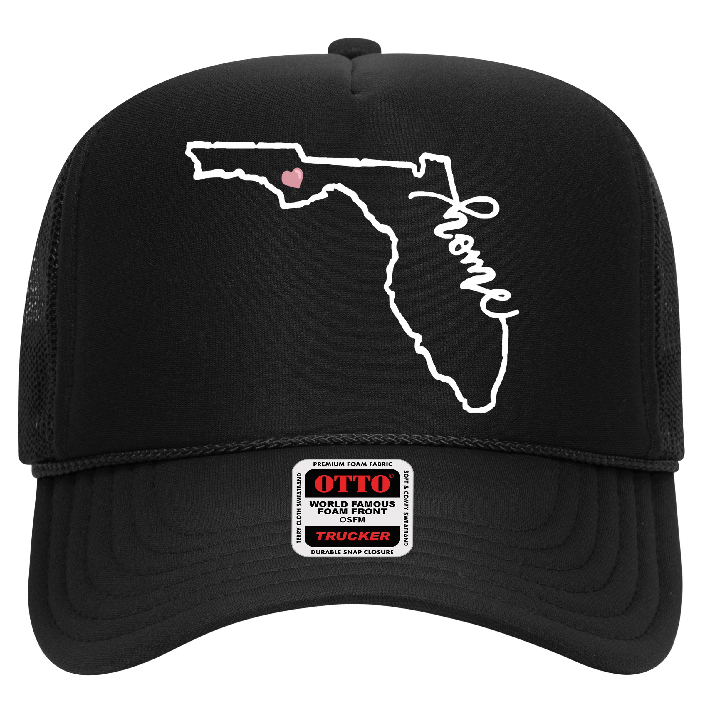 Florida State Home Heart Hat