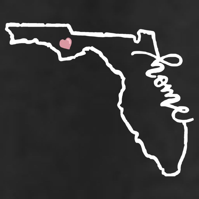 Florida State Home Heart Hat