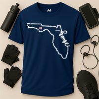 Florida State Home Heart Cooling Performance Crew T-Shirt