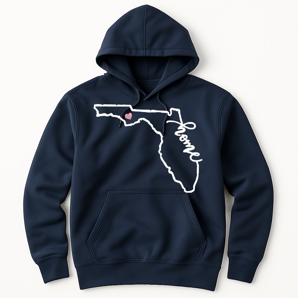 Florida State Home Heart Hoodie