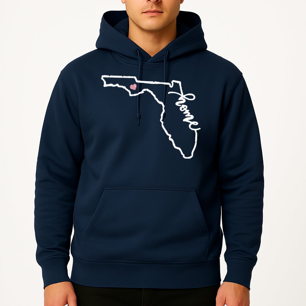 Florida State Home Heart Hoodie