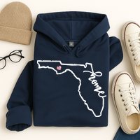Florida State Home Heart Hoodie