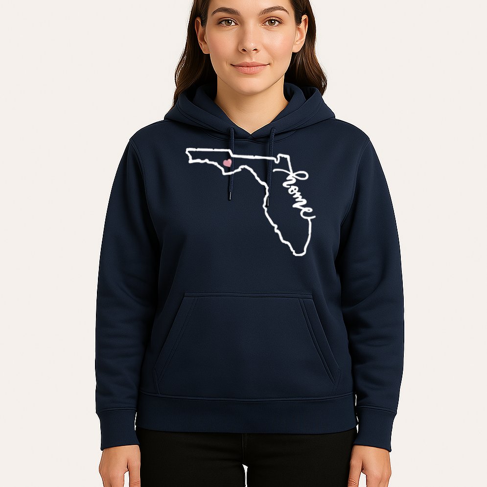 Florida State Home Heart Hoodie