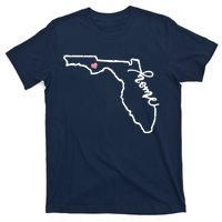 Florida State Home Heart T-Shirt