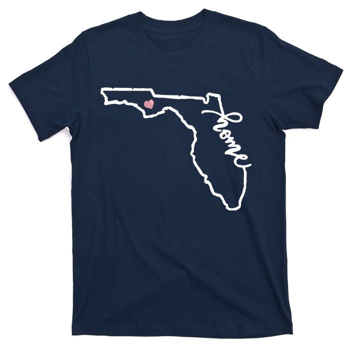 Florida State Home Heart T-Shirt