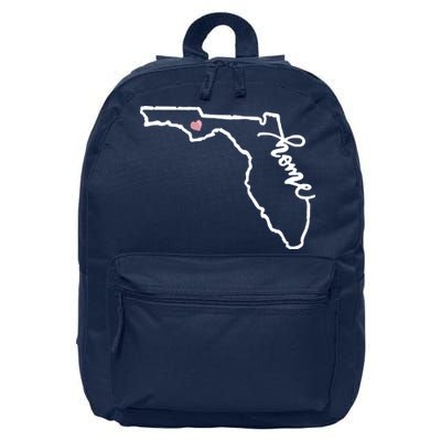 Florida State Home Heart 16 in Basic Backpack