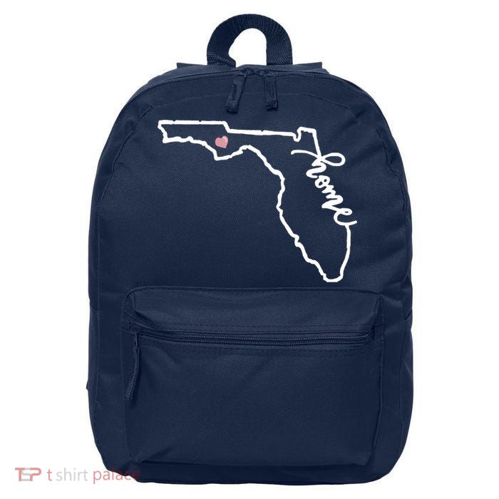 Florida State Home Heart 16 in Basic Backpack