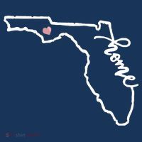 Florida State Home Heart 16 in Basic Backpack