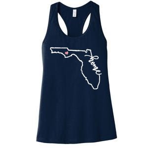 Florida State Home Heart Women's Racerback Tank