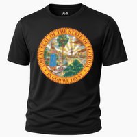 Florida State Seal Cooling Performance Crew T-Shirt