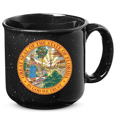 Florida State Seal 15oz Campfire Ceramic Mug
