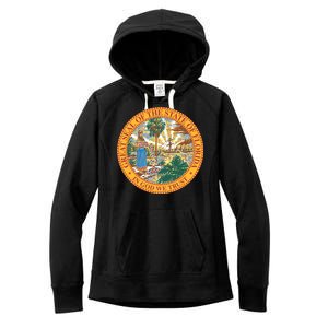 Florida State Seal Women's Fleece Hoodie