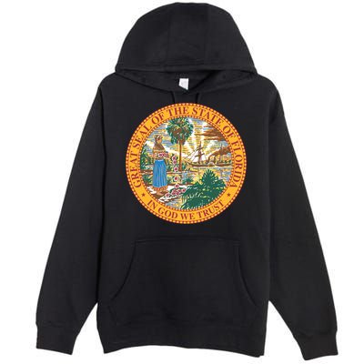 Florida State Seal Premium Pullover Hoodie