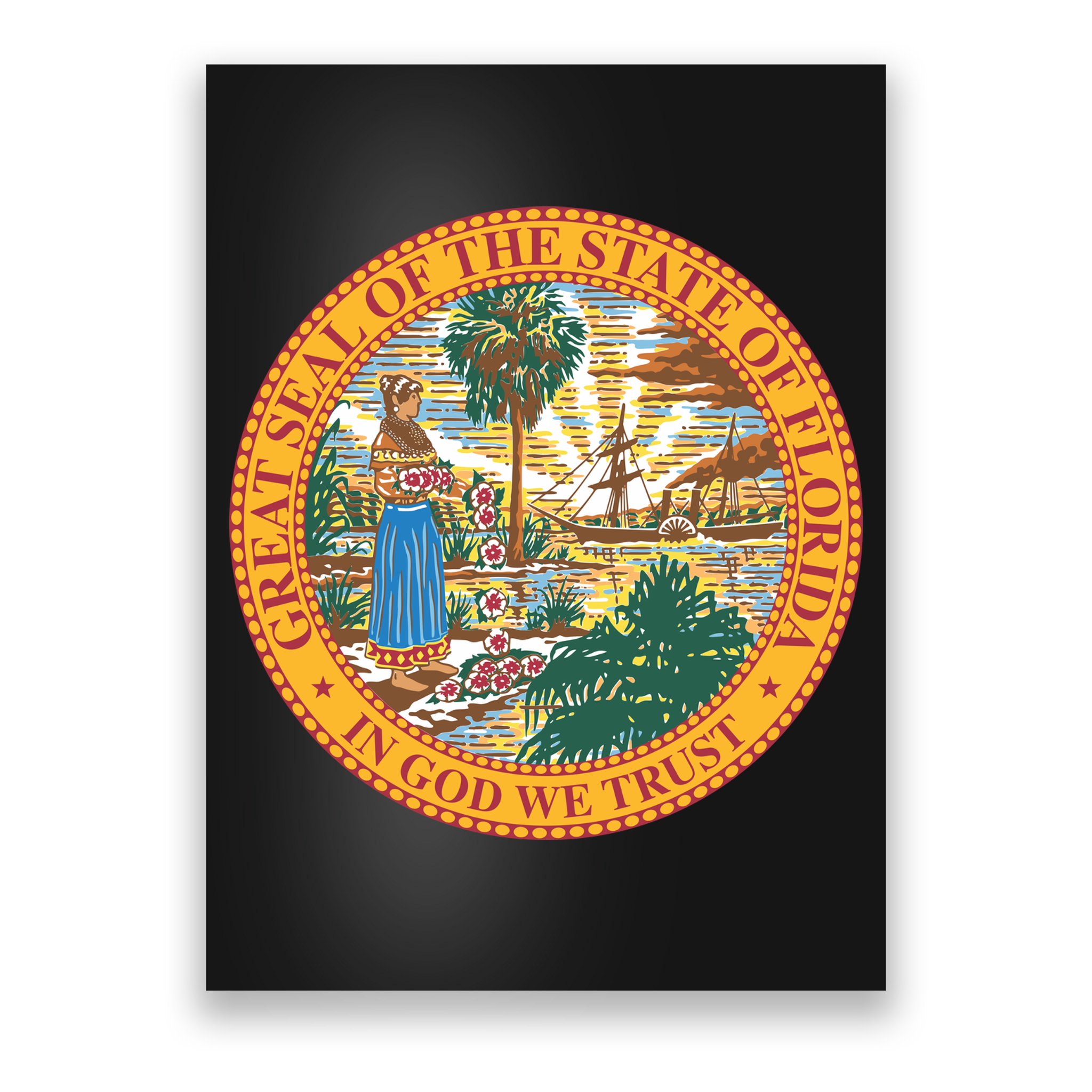 Florida State Seal Poster