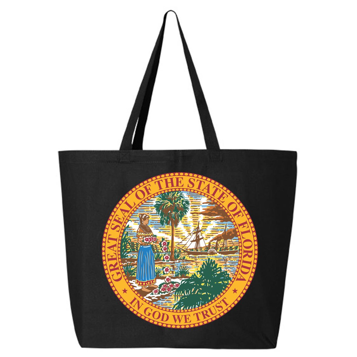 Florida State Seal 25L Jumbo Tote