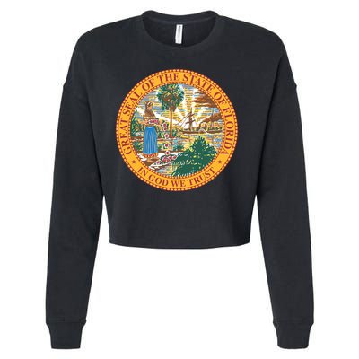 Florida State Seal Cropped Pullover Crew