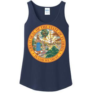 Florida State Seal Ladies Essential Tank