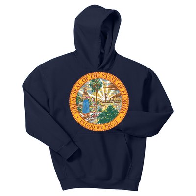 Florida State Seal Kids Hoodie