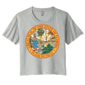 Florida State Seal Women's Crop Top Tee