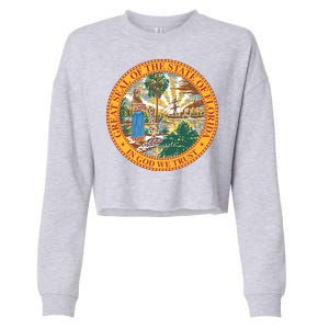 Florida State Seal Cropped Pullover Crew