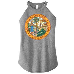 Florida State Seal Women's Perfect Tri Rocker Tank