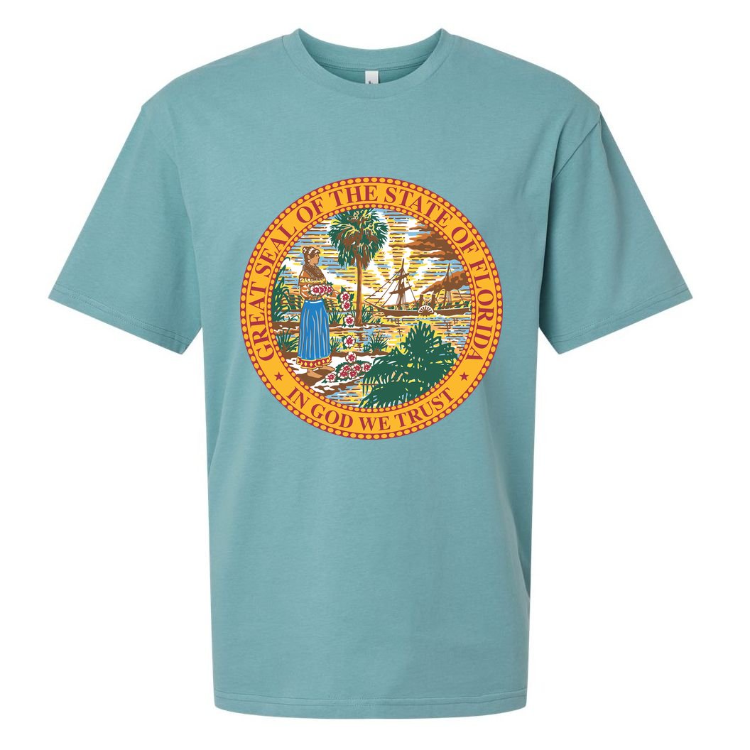 Florida State Seal Sueded Cloud Jersey T-Shirt