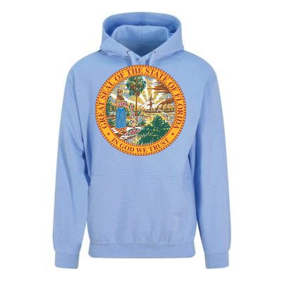 Florida State Seal Unisex Surf Hoodie