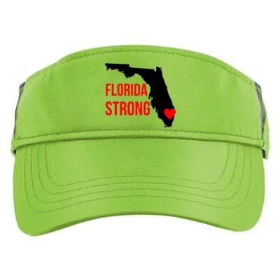 Florida Strong Hurricane Irma Support Adult Drive Performance Visor