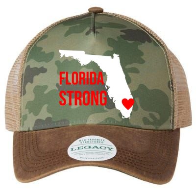 Florida Strong Hurricane Irma Support Legacy Tie Dye Trucker Hat