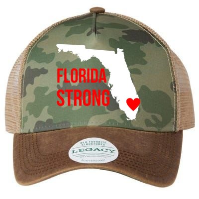 Florida Strong Hurricane Irma Support Legacy Tie Dye Trucker Hat