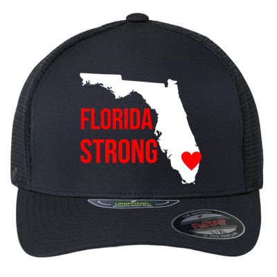 Florida Strong Hurricane Irma Support Flexfit Unipanel Trucker Cap