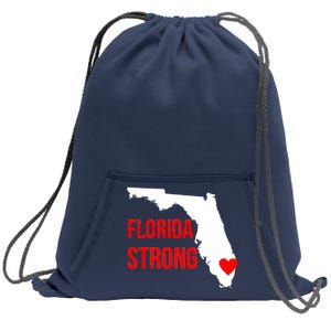 Florida Strong Hurricane Irma Support Sweatshirt Cinch Pack Bag