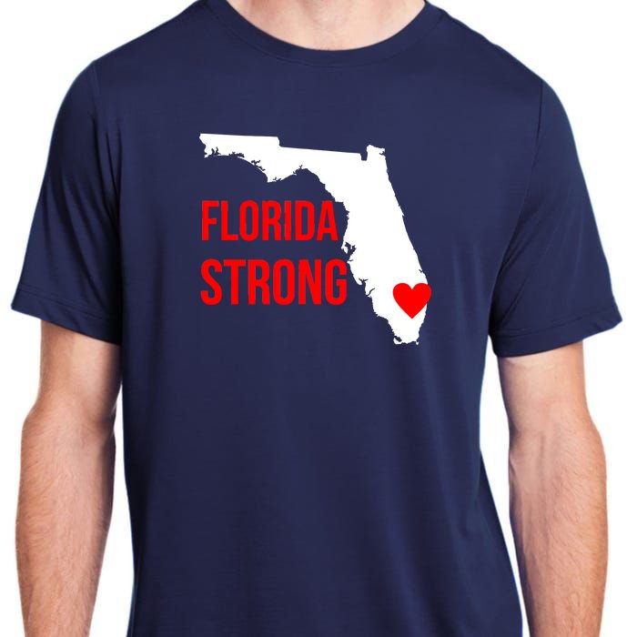 Florida Strong Hurricane Irma Support Adult ChromaSoft Performance T-Shirt