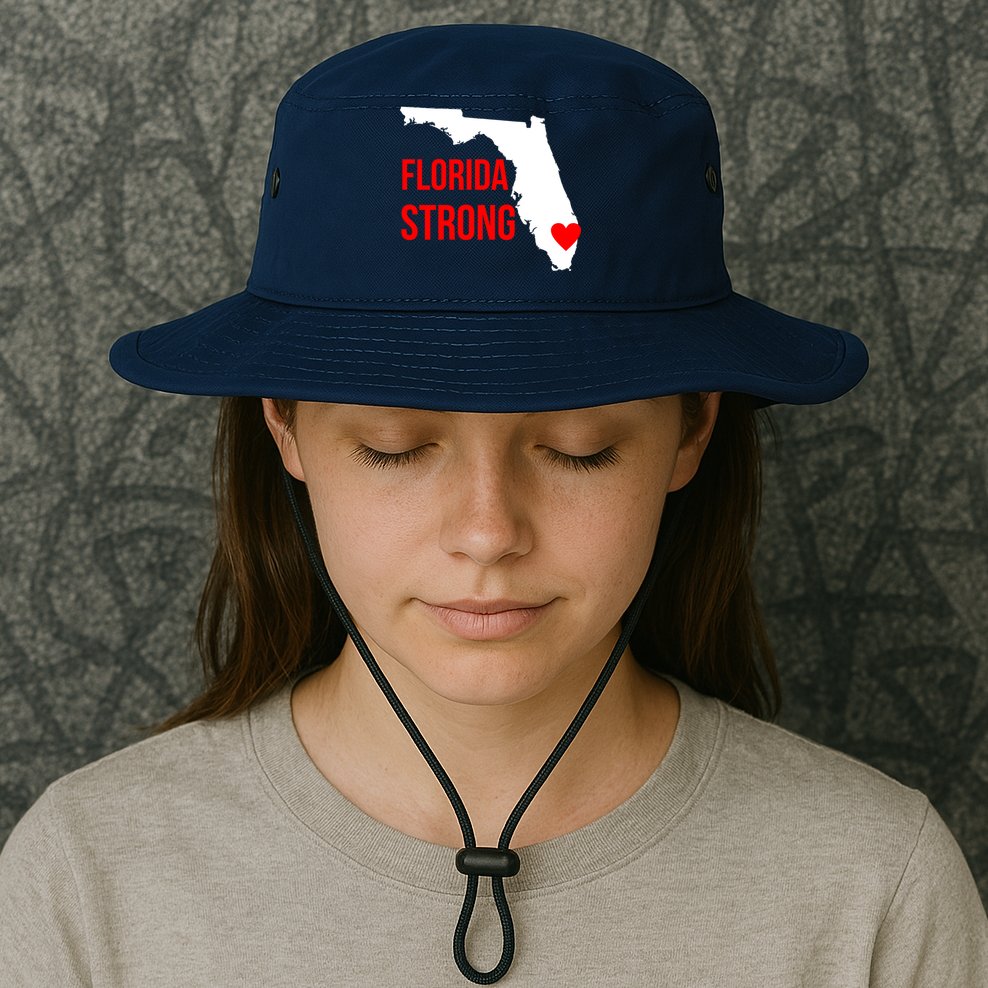 Florida Strong Hurricane Irma Support Bucket Hat