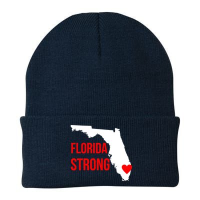 Florida Strong Hurricane Irma Support Knit Cap Winter Beanie