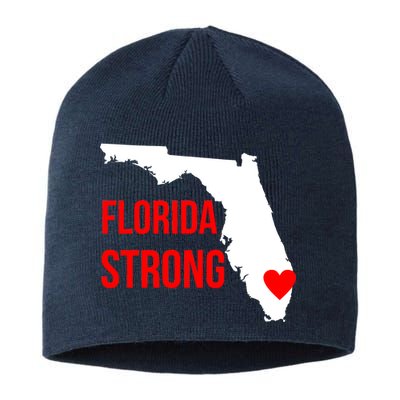 Florida Strong Hurricane Irma Support Sustainable Beanie