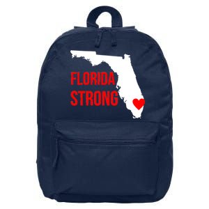 Florida Strong Hurricane Irma Support 16 in Basic Backpack