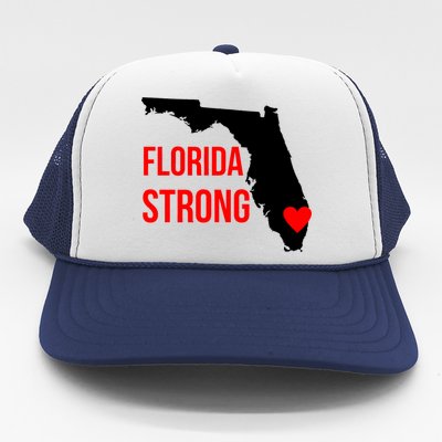 Florida Strong Hurricane Irma Support Trucker Hat