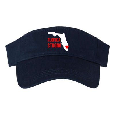 Florida Strong Hurricane Irma Support Valucap Bio-Washed Visor