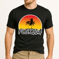 Florida Sunset Palm trees  Performance Shirt