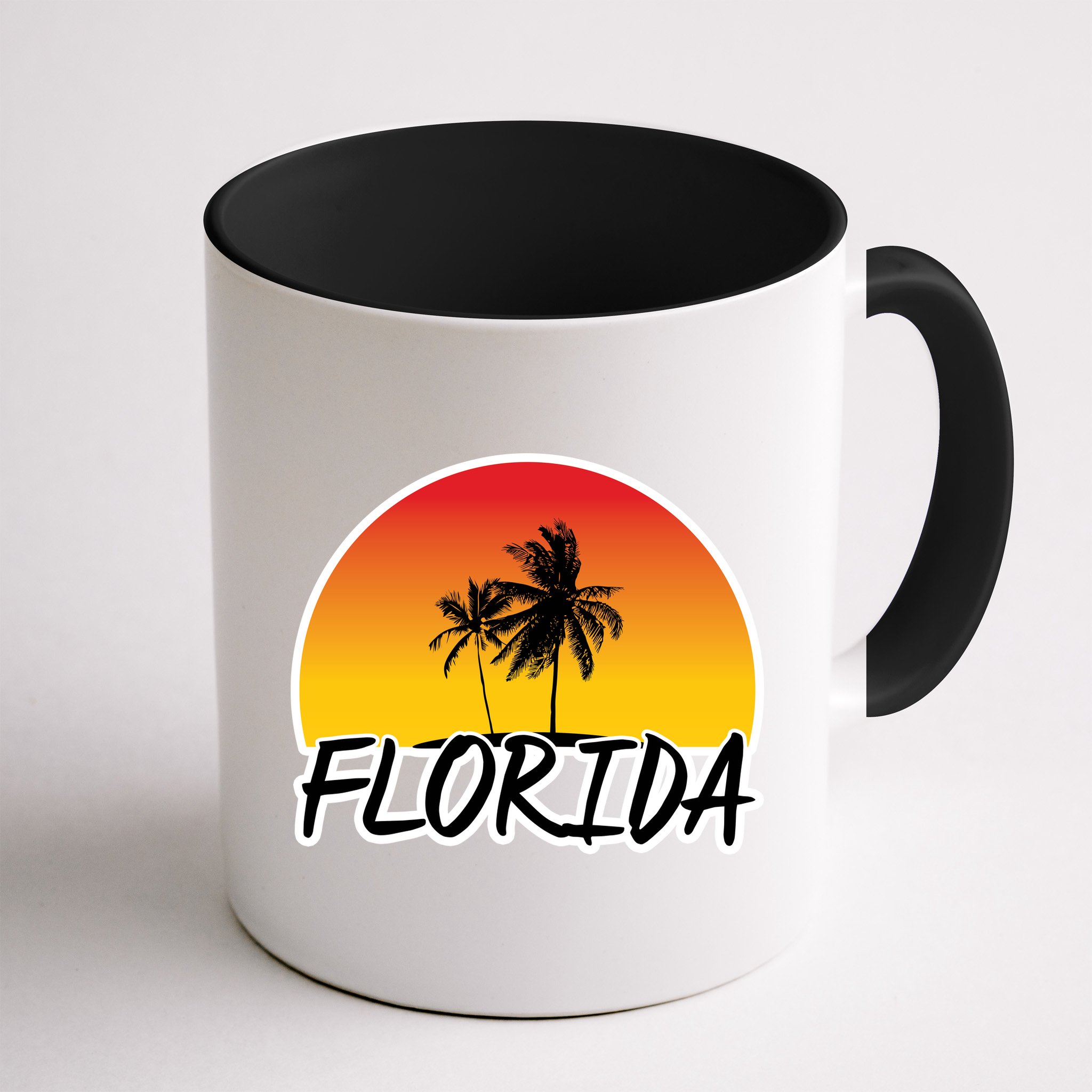 Florida Sunset Palm trees  Mug