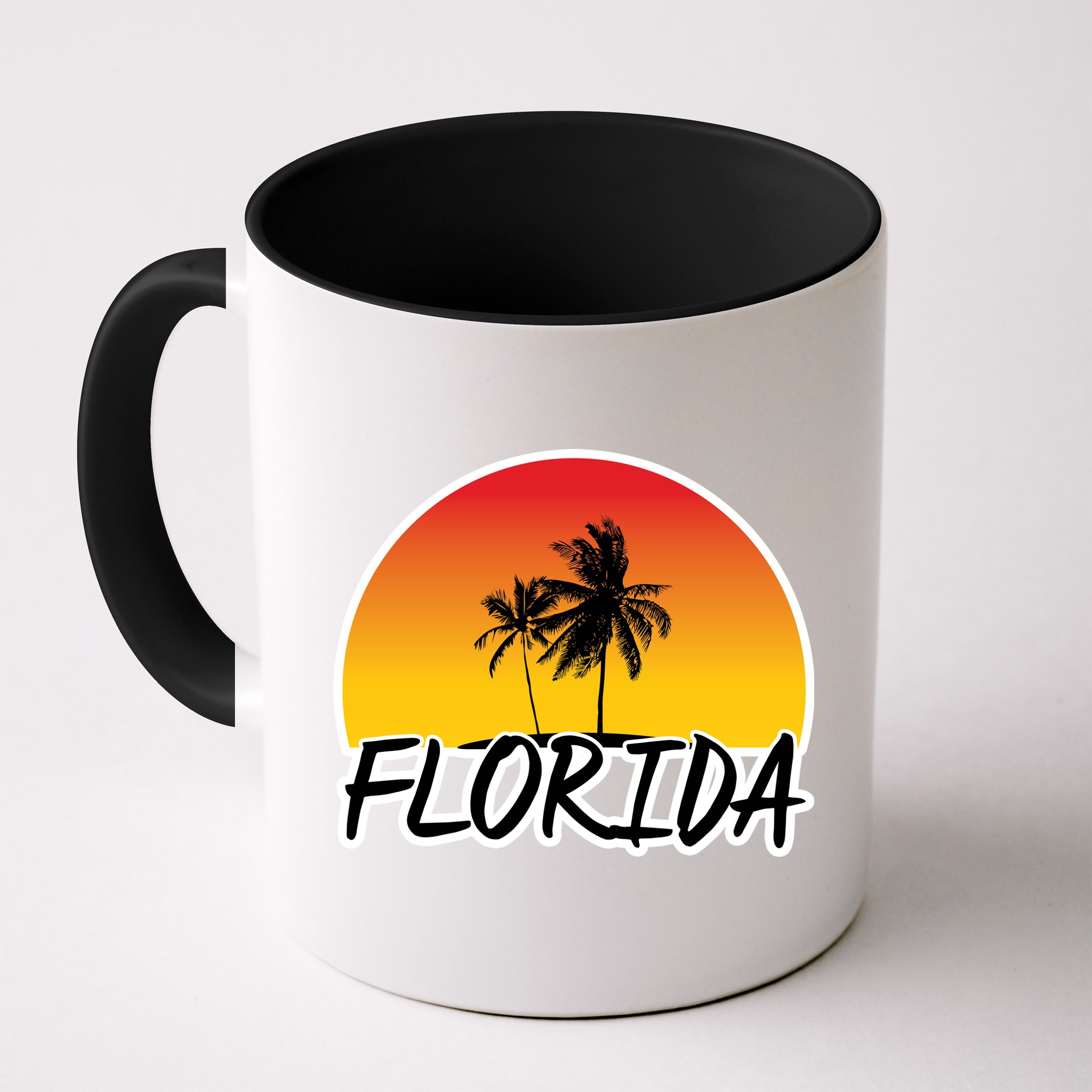 Florida Sunset Palm trees  Mug